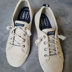 Sperry Top-Sider Washable Leather Slip-On (STS83181) Size 8